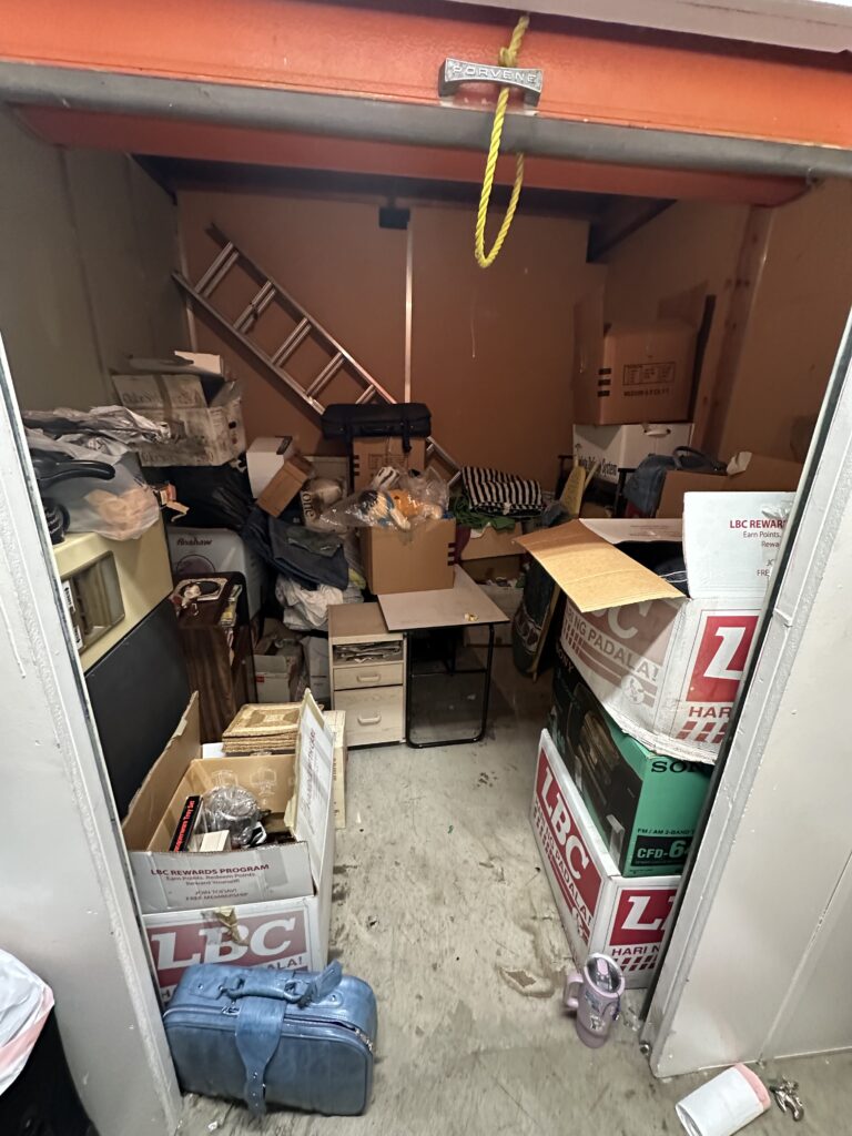 storage cleanout